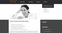 Desktop Screenshot of jtmedia.cz